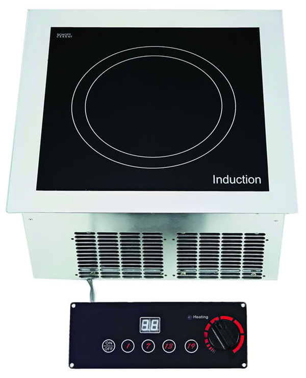 Yellow Induction Y5000DSS Built In Single Induction Hob Remote Controller