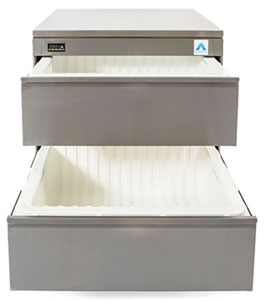 Adande VCR2-CW Standard Double Drawer Rear Engine Solid Work Top