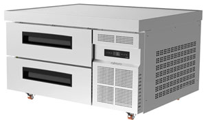 Airex AXR.CB.2 2 Drawer Refrigerated Chef Base