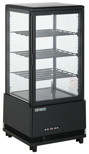 Airex AXR.MECT.1.0994 Counter Top Single Glass Door Merchandiser Fridge
