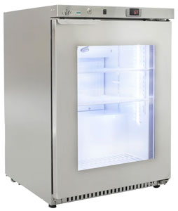 Airex AXR.UC.1G Under Counter 1 Door Glass Fridge