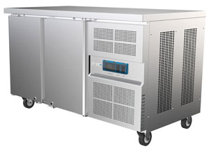 Airex AXR.UCGN.2.900H Under Counter 2 Solid Door Fridge, 900mm High