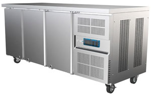 Airex AXR.UCGN.3 Under Counter 3 Solid Door Fridge