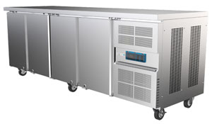 Airex AXR.UCGN.4.900H Under Counter 4 Solid Door Fridge, 900mm High