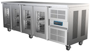Airex AXR.UCGN.4G Under Counter 4 Glass Door Fridge
