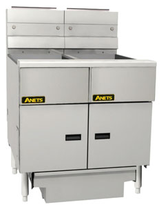 Anets FDAGG214R 2 Deep Fryers Filter System
