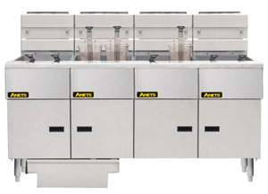Anets FDAGG414R 4 Deep Fryers Filter System