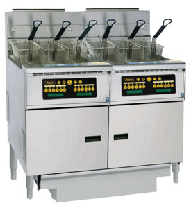 Anets FDAGP275C Platinum 75 Series Computer Control 2 Fryer Filter Drawers