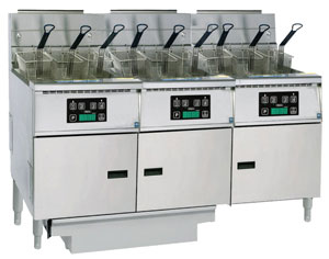 Anets FDAGP375D Platinum 75 Series Digital Control 3 Fryer Filter Drawers