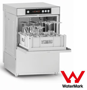 Asber GE-400BDD Tech Line Underbench Glasswasher/Dishwasher