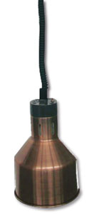 Benchstar HYWAL04 175mm Pull Down Antique Copper Heat Lamp