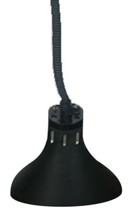 Benchstar HYWCL14 290mm Pull Down Black Round Heat Lamp