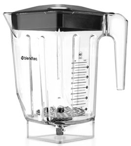 Blendtec BA-40-633-70 Ultra Cold Foam Jar 2.6L with Spout & Ultra Lid