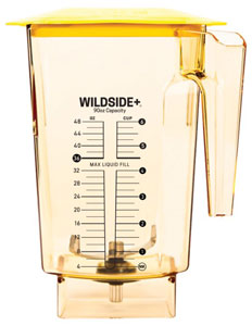 Blendtec BA-40-636-Y01 Yellow Allergen WildSide+ Jar with Hard Lid