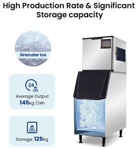 Blizzard SN-280C Professional Crescent Ice Cube Machine