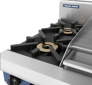 Blue Seal G514C-LS Gas Cook Top 2 Burner 300 Grill