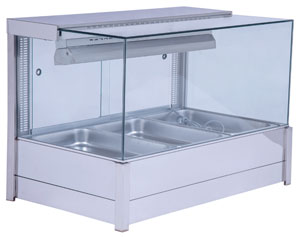 Bonvue BM11SC Square Countertop Wet and Dry Bain Marie