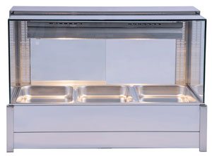Bonvue BM11SC Square Countertop Wet and Dry Bain Marie