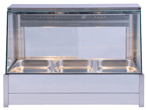 Bonvue BM11TC Angled Countertop Wet and Dry Bain Marie