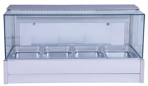 Bonvue BM14SC Square Countertop Wet and Dry Bain Marie
