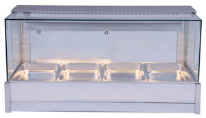 Bonvue BM14SC Square Countertop Wet and Dry Bain Marie