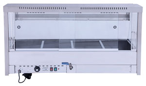 Bonvue BM14TC Angled Countertop Wet and Dry Bain Marie