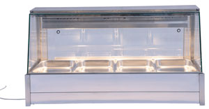 Bonvue BM14TC Angled Countertop Wet and Dry Bain Marie