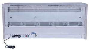 Bonvue BM17SC Square Countertop Wet and Dry Bain Marie