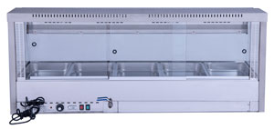 Bonvue BM17TC Angled Countertop Wet and Dry Bain Marie