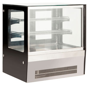Bonvue GN-660RT Countertop Square Glass Cold Food Display