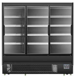 Bonvue OD-2080P Open Chiller Tempered Glass Display Fridge