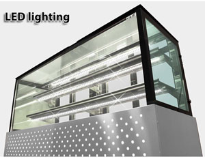 Bonvue SG120FE-2XB 2 Tier Heated Food Display