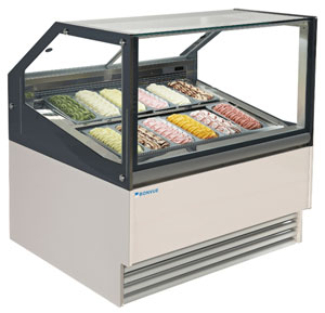 Bonvue SGD-12 Gelato/Ice Cream Display Showcase