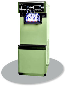 BRULLEN BEAST Pasteurize Two Flavour Floorstanding Soft Serve Ice Cream Machine