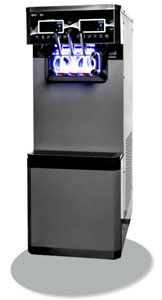 BRULLEN BEAST Pasteurize Two Flavour Floorstanding Soft Serve Ice Cream Machine