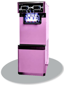 BRULLEN BEAST Pasteurize Two Flavour Floorstanding Soft Serve Ice Cream Machine