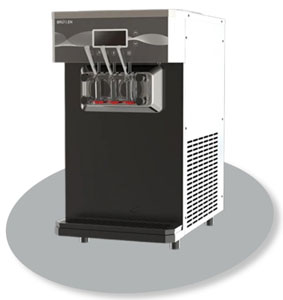 BRULLEN i26 PRO Two Flavour Countertop Soft Serve Ice Cream Machine