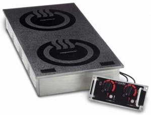 Cooktek Heritage MCD3502F 30A Double Hob Drop-In Induction Unit