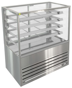 Cossiga BTGHT12 Tower Floor Standing Heated Food Display, 1200mm