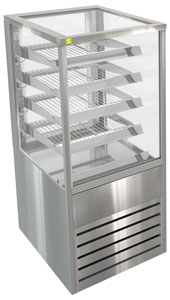 Cossiga BTGHT6 Tower Floor Standing Heated Food Display, 600mm