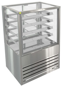 Cossiga BTGHT9-SD Freestanding Commercial Heated Food Display Cabinet, 900mm