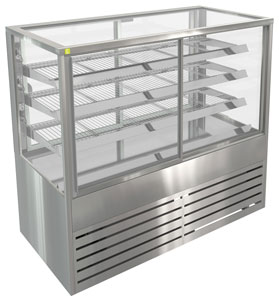 Cossiga BTGRF15-SD Freestanding Self-Service Refrigerated Food Display Cabinet, 1500mm
