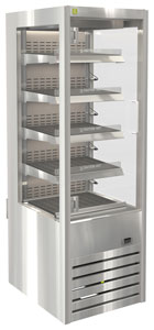 Cossiga DTGHT6 Freestanding Heated Multi Deck Food Display Cabinet, 600mm