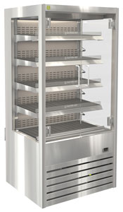 Cossiga DTGHT9 Freestanding Heated Multi Deck Food Display Cabinet, 900mm