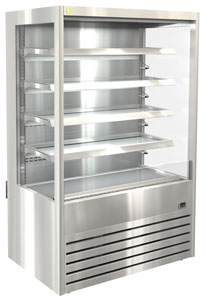 Cossiga DTGOR12 Freestanding Open Front Refrigerated Multideck Display Cabinet, 1200mm