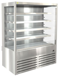 Cossiga DTGOR15 Freestanding Open Front Refrigerated Multideck Display Cabinet, 1500mm