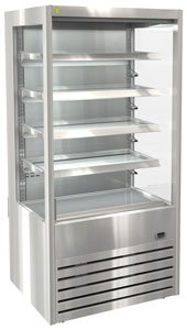 Cossiga DTGOR9 Freestanding Open Front Refrigerated Multideck Display Cabinet, 900mm