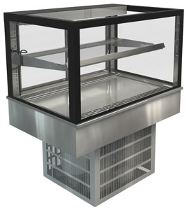 Cossiga GOGRF9 Countertop Heated Food Display Cabinet, 900mm