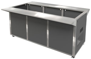 Cossiga LSCK5 Linear Series Mobile Trolley/Counter Kit, 1895mm
