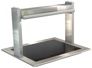 Cossiga LSCM2 Ceramic Heated Glass Buffet Display